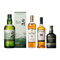 【お一人様 1セットまで】ウイスキー4種飲み比べセット(白州入り)