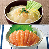◇さかなどん ひらめ・甘えび詰合せ（6食分）